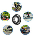 Deep Groove Wheel Hub Ball Bearings Set With Double Seal And Snap Ring 0.625 Inch Bore, shown with various uses