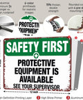 See Your Supervisor Aluminum Sign 8x12 Inches Vintage Wall Decor with rounded corners and pre-drilled mounting holes.