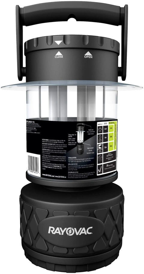 Ultra Bright LED Camping Lantern With 300 Lumens Battery Powered Water Resistant Emergency Light front view