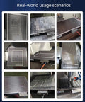 Real-world usage scenarios of Shop Ready Cnc Vacuum Chuck And Suction Base Plate With Built Tough Grip and Stable Pressure.