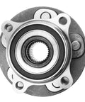 Front Wheel Bearing And Hub Assembly For Toyota Camry And Lexus Es Rx Models Heavy Duty Direct Bolt Swap close-up view of bearing and hub.