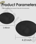 Water Tank Lid Cover Replacement For Vertuo Plus Coffee Machines And Aeroccino Series Including XN900810 XN900T10 And XN902T10 Models showing two lid sizes with measurements.