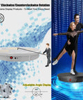Heavy Duty Motorized Rotating Display Stand With Silent 360 Degree Electric Turntable for showcasing mannequins in action.