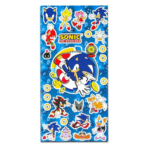 Hedgehog Themed Race Track And Toy Car Bundle With Expandable Track Race Cars Stickers And Accessories featuring cartoon characters.