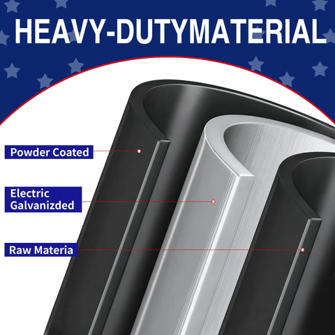 Magnetic RV Flag Pole Holder For Fifth Wheel Hitch Tool Free Installation 180 Degree Adjustable Angle Heavy Duty Weatherproof Pole Bracket For Campers Trailers Trucks And Outdoor Adventures
