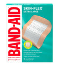 Band-Aid Skin-Flex Extra Large adhesive bandages, 7-count, flexible sterile bandages for fingers and knees