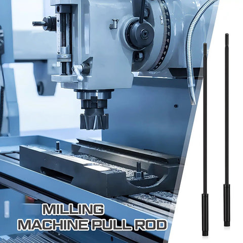 Two Pack Milling Machine Pull Rods for R8 7 by 16 Inch Thread Draw Bar in Bridgeport Style Milling Machines