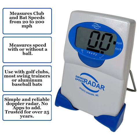 Boost Your Long Drives With This Doppler Speed Radar, Get Precise Golf Swing Speeds From 20 To 200 MPH, One-Button Readouts