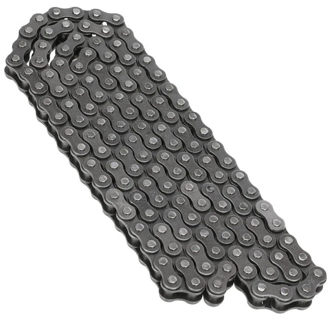 Close-up of Beefy 35 Chain With Mini Bike Chain Tensioner 140 Links For Coleman Ct100U Cc100X Baja Doodle Bug Db30 Motovox
