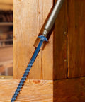 Exterior Pocket Hole Screws 1 Inch Size 8 With Coarse Thread And Square Drive Washer Head Rust Resistant in wooden joint