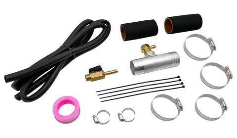 Diesel Installation Kit With A 1.5 Inch Fill Line For Gravity Fueled Auxiliary Fuel Tank, Bolt On For Ford, Chevy/GMC, And Dodge Diesel Trucks From 1999 To 2024, Part Number 11025