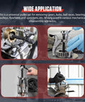 Heavy Duty Gear Puller Set With 3 Inch 4 Inch 6 Inch 8 Inch Jaws, Two And Three Jaw Pullers in use on gears and shafts