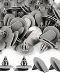 25Pcs Wheel Arch Trim Clips For Mini Cooper R50 R52 R53 R56 Exterior Plastic Fender Clips Replacement OEM Style Grey