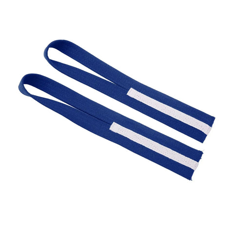 Heavy Lifting Wrist Straps With Anti Slip Canvas For Epic Grip And Secure Lifts In Gym Or Home Workouts Blue Premium Quality