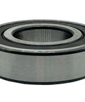 Close-up of 6206 2RS Double Rubber Seal Ball Bearings Two Pack 30x62x16mm, metal finish, pre-lubricated for machinery