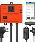 WiFi Power Failure And Water Leak Alarm with Auto Shutoff, 110dB siren, app interface, sensors for real-time monitoring