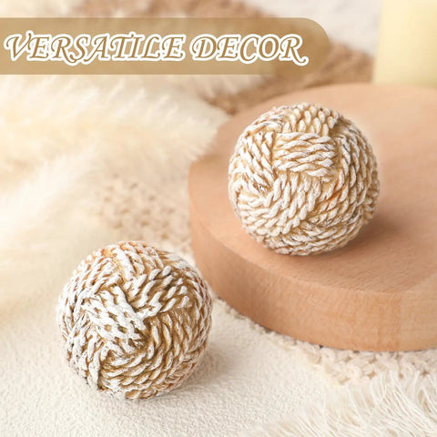 Killer 2 Pack Boho Knot Toilet Bolt Caps Ceramic Screw Covers Decor Bathroom Upgrades Fun Decor Swaps And No Sweat Install Fixes For Fresh Home Style Vibes That Stay Solid Forever, beige decorative knots on wooden surface.