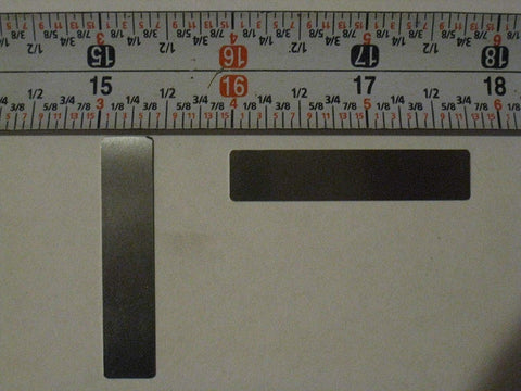 Stainless Reed Valve Set For Air Compressors In Size Three Eighths Inch By One And Three Quarters Inch Includes Two Reed Valves