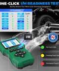Upgraded 2025 Motorcycle Diagnostic Tool With OBD2 And Fault Code Reader, Quick Test And Voltage Check, Handy Bike Scanner