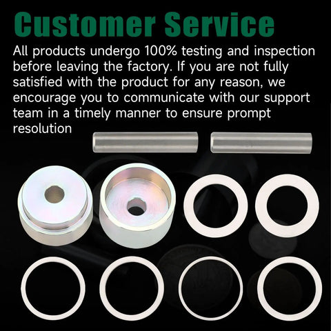 Heavy Duty Coin Ring Puncher Spacer Set Includes Six Precision Gauge Washers For Dead On Hole Sizing And No Sweat Do It Yourself Jewelry Making Projects with metal washers.