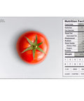 Tomato on Nutrition Food Scale For Meal Planning And Portion Control With Food Code Booklet And App Non Connected And Non Backlit Model