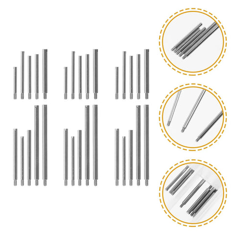 Watch Band Pins Repair Kit Set With Durable Spring Bar Pins for Quick No Fuss Watch Band Replacement, multiple sizes shown