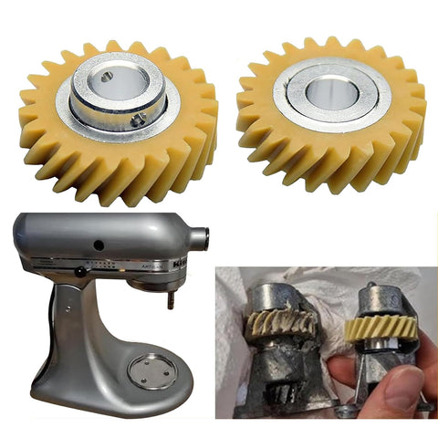 Two Pack W10112253 Mixer Worm Gear Replacement For Stand Mixers Ditch The Guesswork Replaces 4162897 4169830 AP4295669