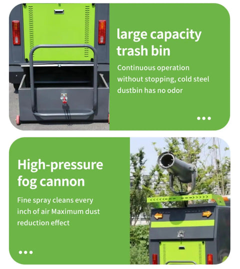 Ride On Industrial Floor Sweeper For Commercial Use Heavy Duty Machine With Custom Configurations Clean Big Spaces Fast Efficient Dust Control Solution Perfect Warehouses Factories And Outdoor Areas Durable Design