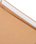Close-up of Kraft Mailing Envelopes 10 Pack With Double Sided Adhesive Seal Self Sealing Shipping Bags 238x335x40mm