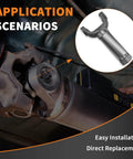 Heavy Duty 1410 Series Drive Shaft Slip Yoke For 5-160X And 5-1410X U-Joints 16-Spline 1.5 Inch Spline Diameter 1.188 Inch Bearing Cap 4.188 Inch Yoke Width 3-3-508KX Fitment built for truck driveshaft install