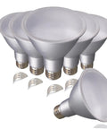Long Neck PAR30 LED Flood Light Bulbs 12.5W 3000K Warm White, 40 Degree Beam, 90 Plus CRI, Dimmable, Wet Location And Enclosed Fixture Rated, 120V, 6 Pack