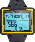 Raffaello Wrist Dive Computer With Built In Digital Compass, Durable Dive Tech, Easy Read Display, Accurate Underwater Navigation