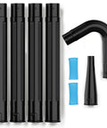 Ground Level Gutter Cleaning Tool Attachments For 2.5 Inch Shop Vac No Ladder Needed Clean Leaves And Debris From Gutters Up To 5.6 Feet Easy Lockout Design Wet Dry Vacuum Accessories For Quick Safe Cleanup