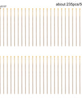 Antique Bronze Brass Ball Head Pins, 21 Gauge, 60mm Length, About 235 Pcs For Jewelry Beading And Dangle Earring Making, Smooth Finish Headpins, High Quality Brass Findings For DIY Crafts; 60mm ball head pins shown