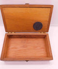 Heavy Duty Wooden Storage Container For Tooling Gauges And Hardware Featuring A Badass Craftsmanship Job, open view showing spacious interior.