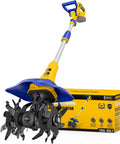 Cordless Garden Tiller No Cord Hassle That Uses Your 20V Battery 330 RPM With 48 Steel Tines and Packaging