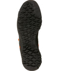 Men's Wildfire Canvas Hiking Shoe In Bungee Cord Black sole tread detail, Size 11 M for rough trails and alpine adventures