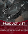 Upgrade Your Ride With These Heavy Duty Rear Trailing Arm Suspension Kits For Hyundai Tucson And Kia Sportage Models From 2010 Through 2016 Featuring OEM Fitment Plus Durable Construction To Restore Smooth Handling And Keep You Rolling Smooth As. Rear left and right trailing control arms with bushings and hardware