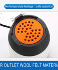 Air outlet wool felt material of Top Shelf Glasses Heating Platform With Lightning Fast Warm Up And Hassle Free Temp Controls.