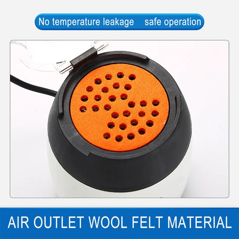 Air outlet wool felt material of Top Shelf Glasses Heating Platform With Lightning Fast Warm Up And Hassle Free Temp Controls.