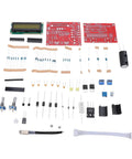 Adjustable DC Power Supply DIY Kit With LCD Display And Short Circuit Protection, Variable Output From 0.01 To 2 Amps, Linear Regulation For Minimal Ripple, Tinker Friendly Pro Grade Tool For Industrial Pros And Automotive Hobbyists parts laid out