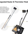 P1P And P1S Hotend Kit For P1 Series 3D Printer, Hardened Steel Hot End With Fan, ceramic heater and thermistor module
