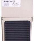 Foot Pedal Pneumatic Valve Two Position Four Way Air Control One Quarter Inch NPT FV-420 VFP440 Hands Free Foot Operated Air Valve