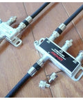 5 Pack Coax Cap Covers 75 Ohm Terminator for Splitters and Amps, F Type Brass Connectors for Coaxial Cables, Blocks Interference.