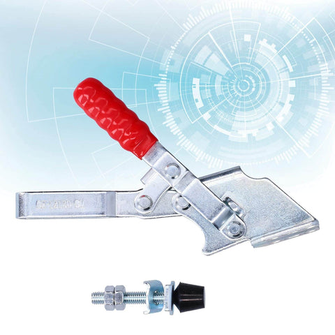 Toggle Clamp 230Kg Hold Down Clamp For Woodworking Jigs And Fixtures Welding Drill Press Crosscut Sled iron construction durable plastic