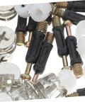30 Sets Furniture Cam Connector Bolts Kit M6 With Cam Locks for cabinets drawers and wardrobes ideal for DIY projects