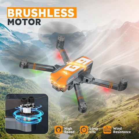 4K GPS Drone With Brushless Motors And Follow Me Mode, Beginner Friendly, Long Flight Time And Range, 5G FPV Transmission, auto return