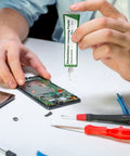 Using Flux Paste For Soldering, 15ml Oxidation Busting Solder Flux For Electronics Repair on smartphone motherboard