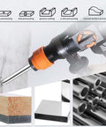 End mill set, 5 pcs, 1/8 in cutting diameter, HSS 4-flute, straight 1/4 in shank for wood and metal