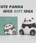 Panda Night Light For Kids With Cozy LED Glow Timer Auto Shutoff Battery Operated Silicone Animal Night Light With Gift Box